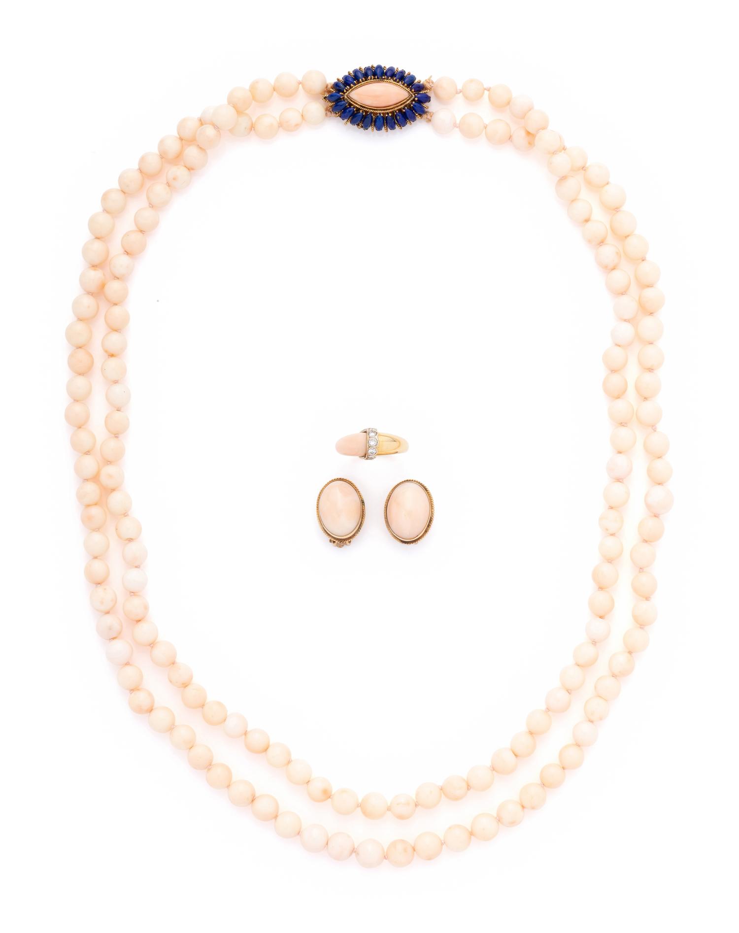 ANGEL SKIN CORAL SET