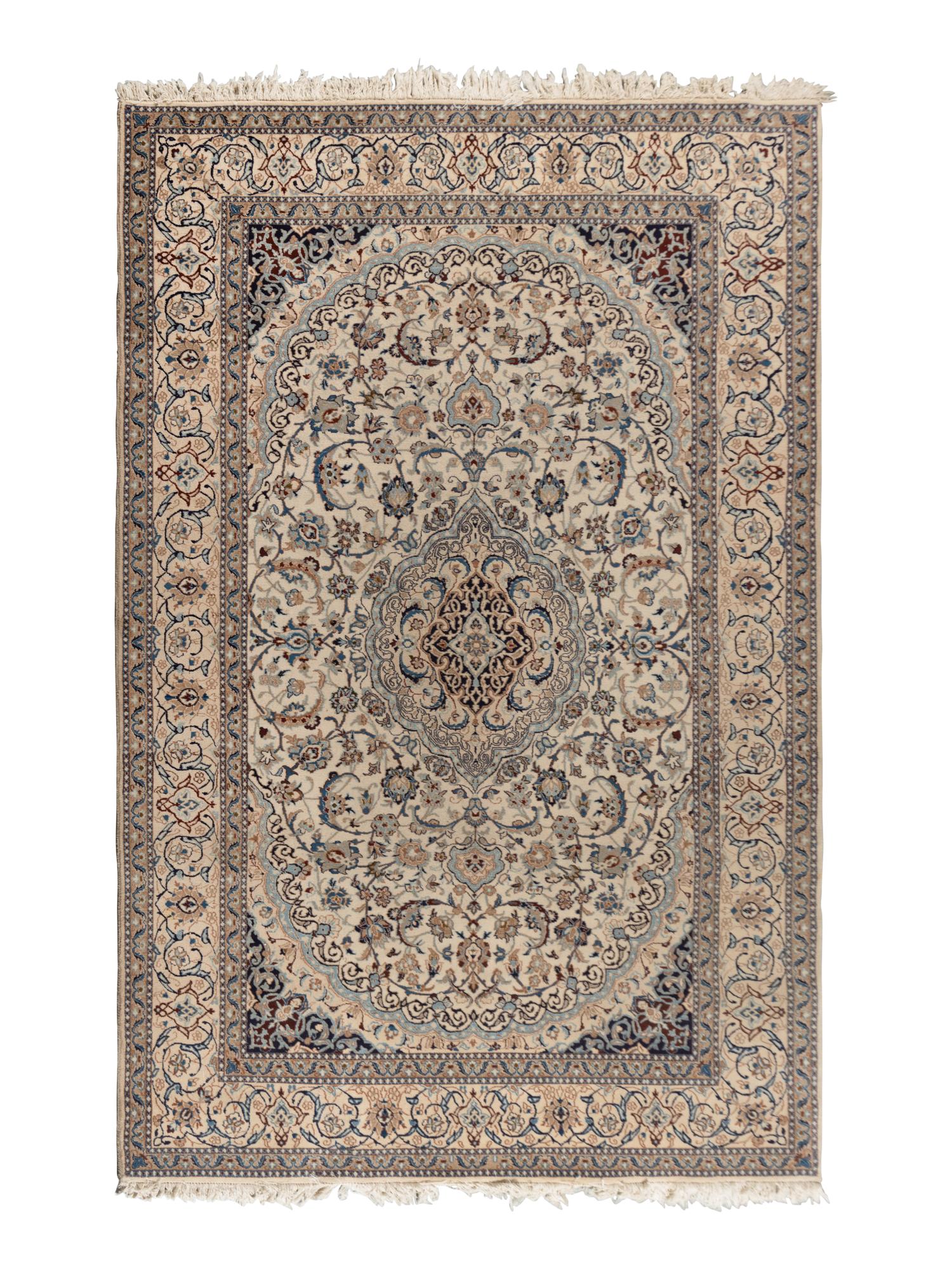 A Nain Wool Rug