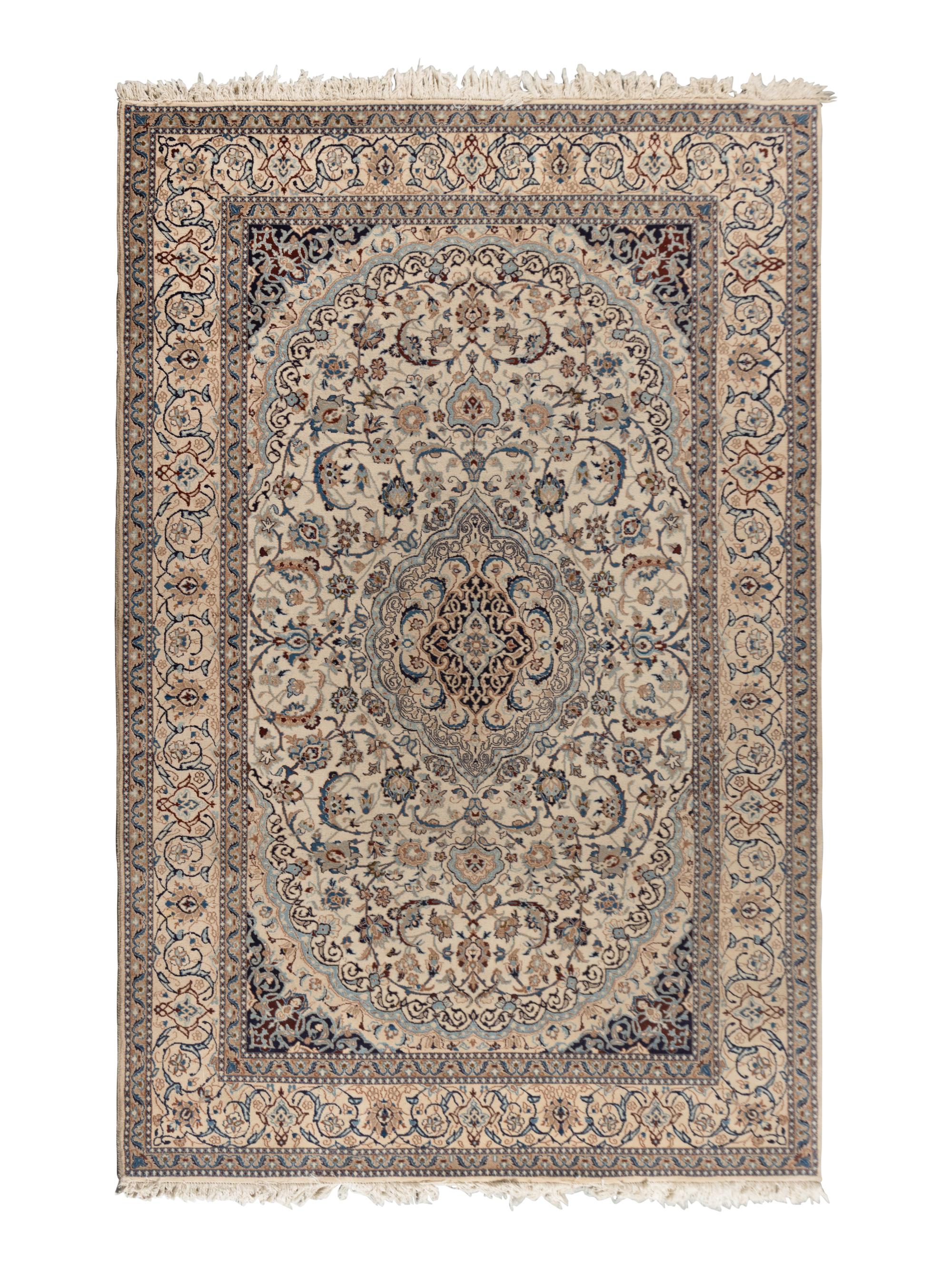 A Nain Wool Rug