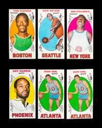 A Group of 93 Assorted 1969-70 Topps Basketball Cards,