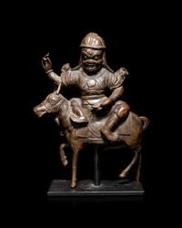 A Bronze Figure of Palden Lhamo