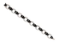 DIAMOND AND ONYX BRACELET