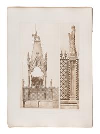 D’ESPOUY, Henry. Fragments d'Architecture du Moyen Age et de la Renaissance, d'apres les Relevés & Restaurations des Anciens Pensionnaires de l'Academie de France a Rome. Paris: Charles Massin, n.d.