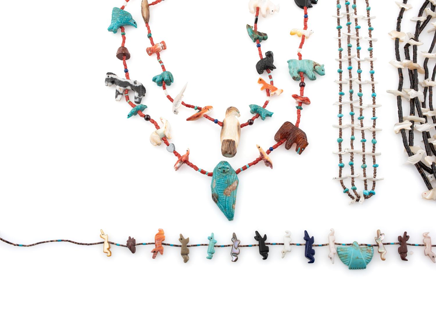 Zuni Fetish Necklaces