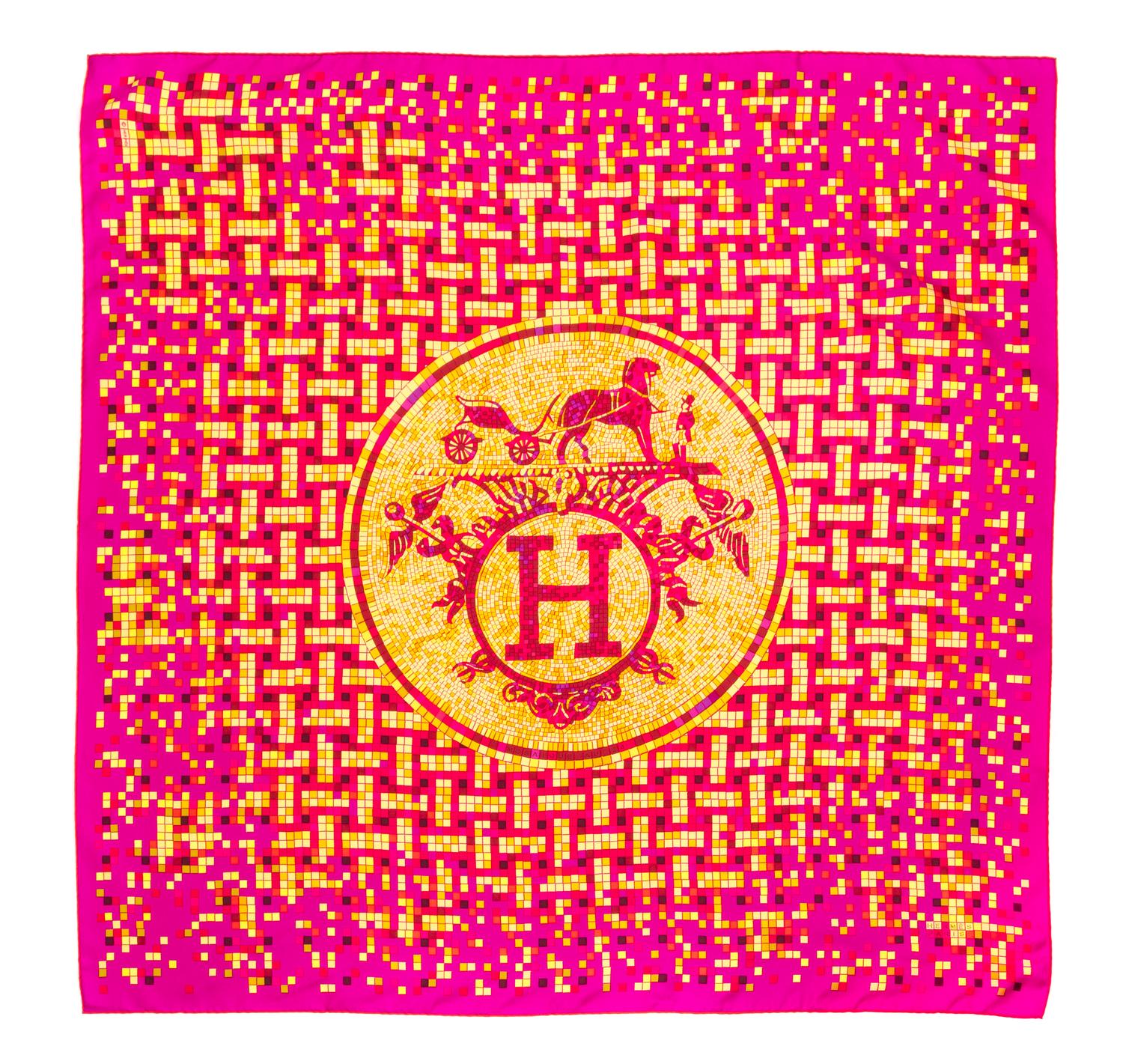 An Hermès 90cm Silk Scarf, 36" x 36".
