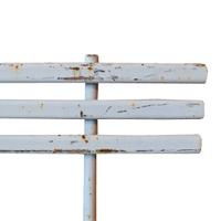 A Metal Garden Bench 78.5" W x 19" D x 29" H — Italy