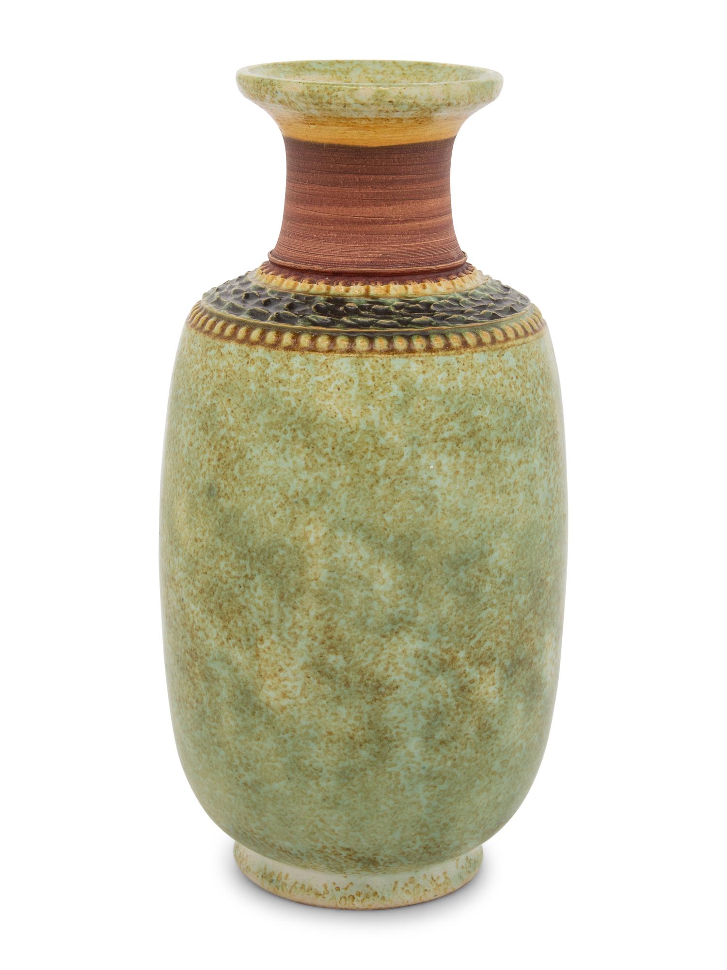 Vase, c. 1960 Klase Höganäs, Sweden