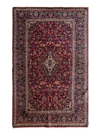 A Kashan Wool Rug