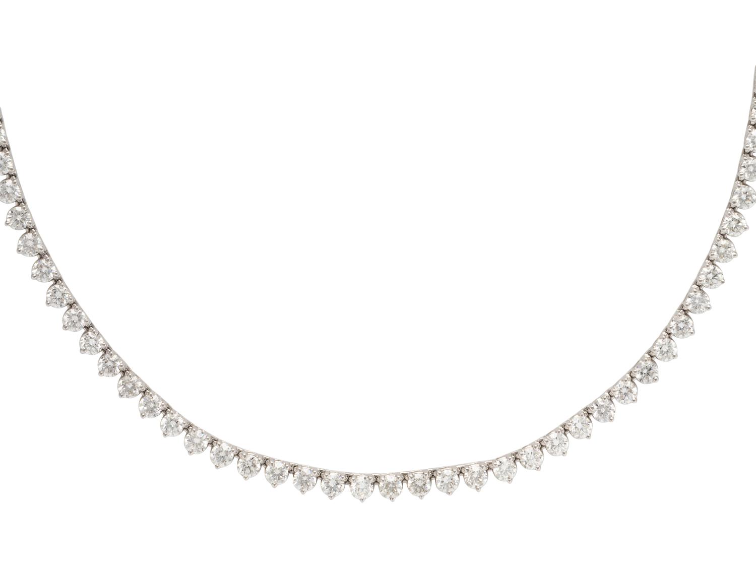 DIAMOND RIVIÈRE NECKLACE