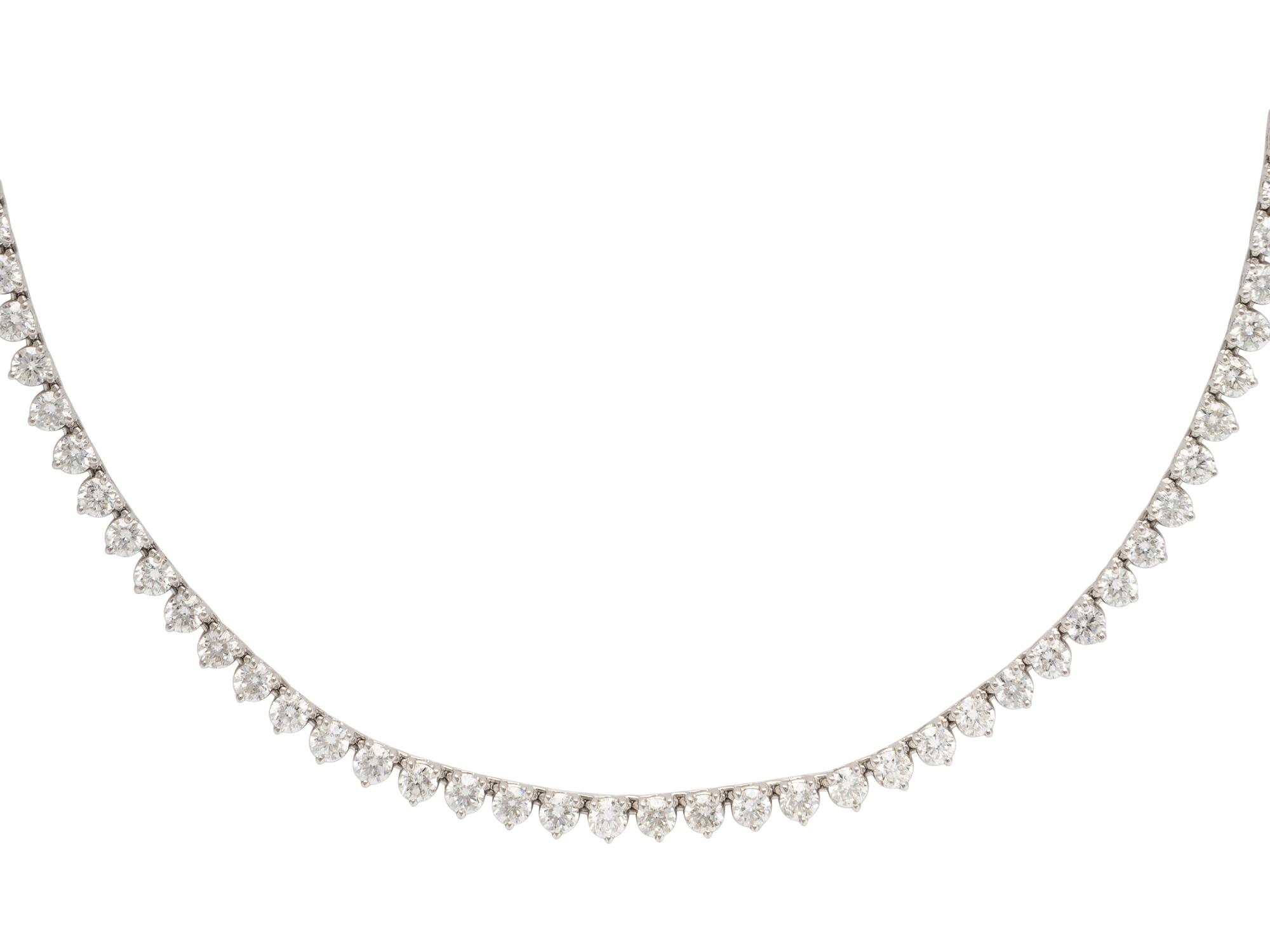DIAMOND RIVIÈRE NECKLACE
