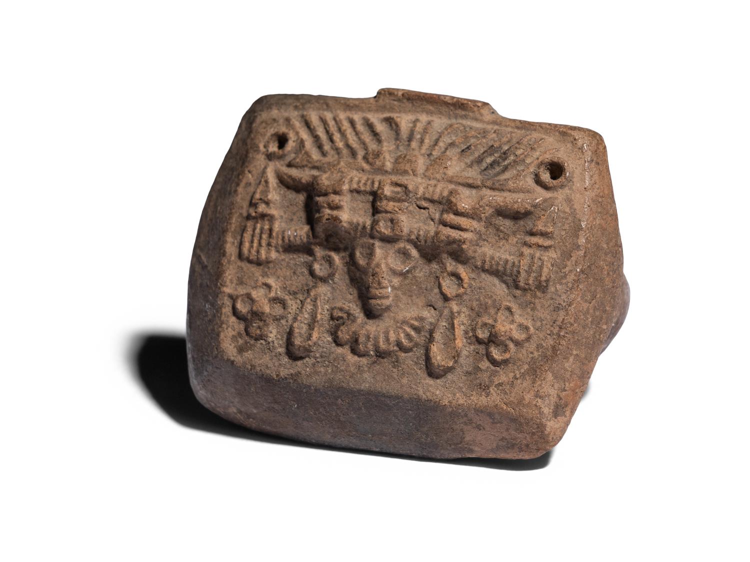 A Teotihuacan Terracotta Stamp