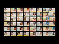 A Group of 48 1960s Post Cereal Baseball Cards Including Hall of Famers and Stars,