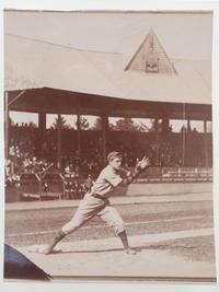 [SPORTS]. A group of 5 photographs of baseball players.