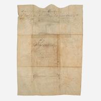 [Presidential] Monroe, James Signed Ship's Passport