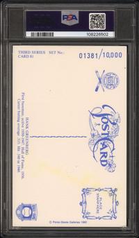 A Hank Greenberg Signed Autograph Perez Steele Hall of Fame Postcard (PSA 8 AUTO)
