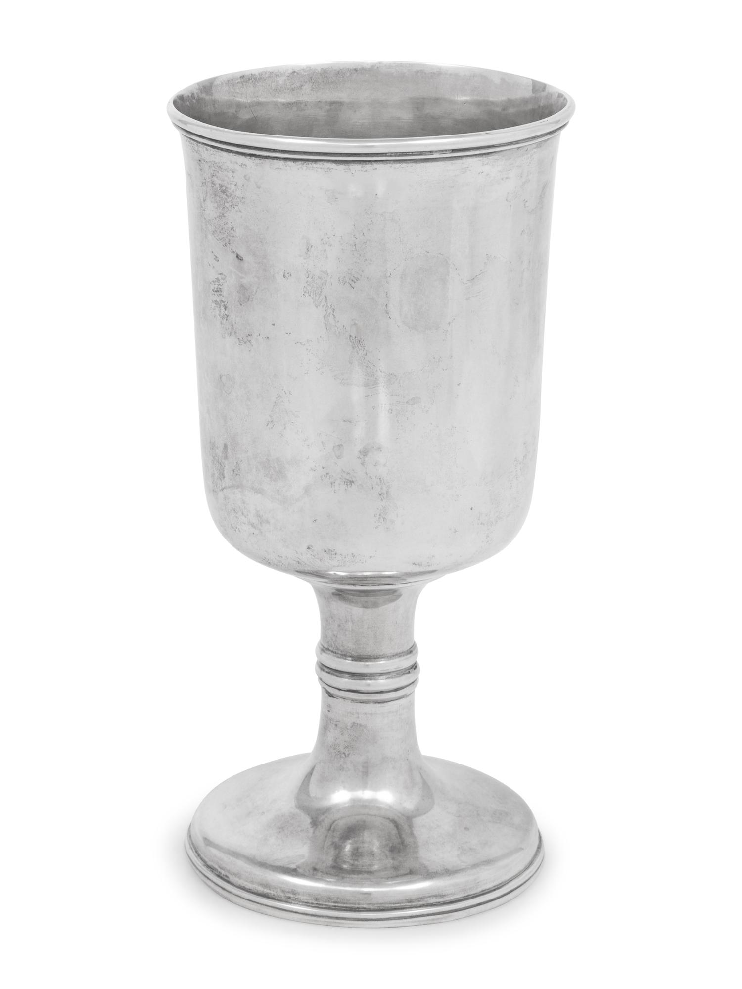 An American Silver Presentation Chalice