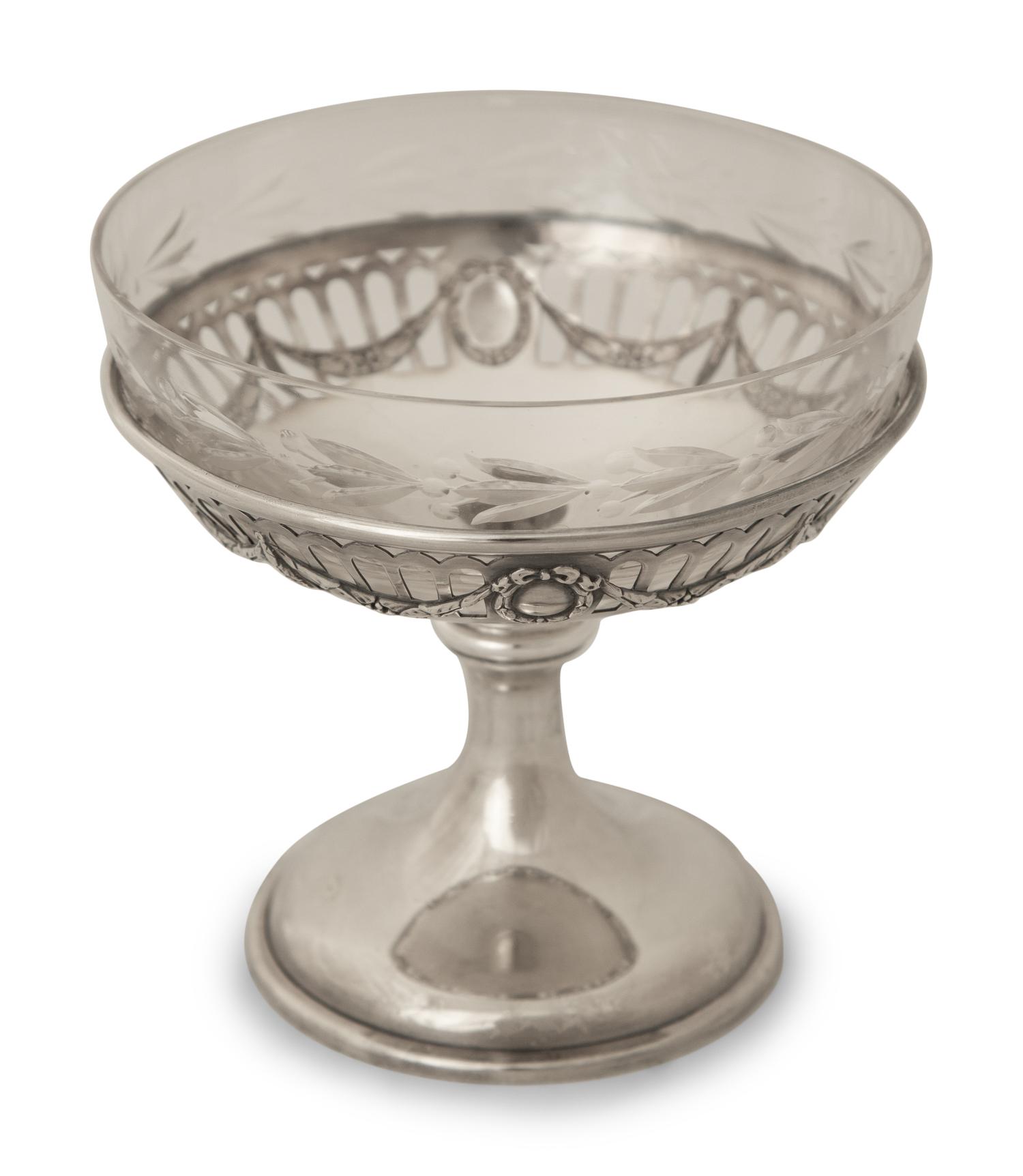 A Set of Twelve American Silver Dessert Cups
