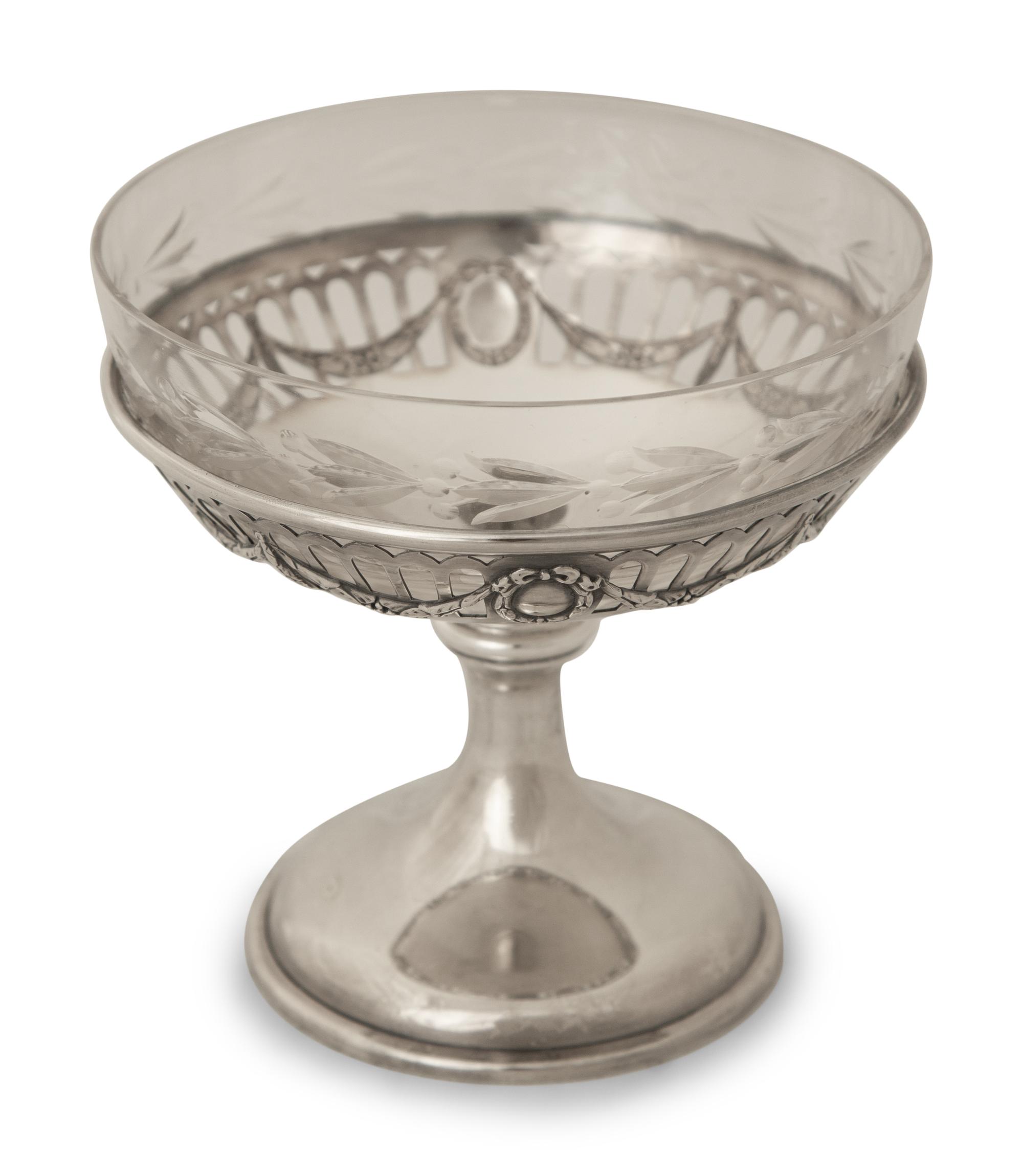 A Set of Twelve American Silver Dessert Cups