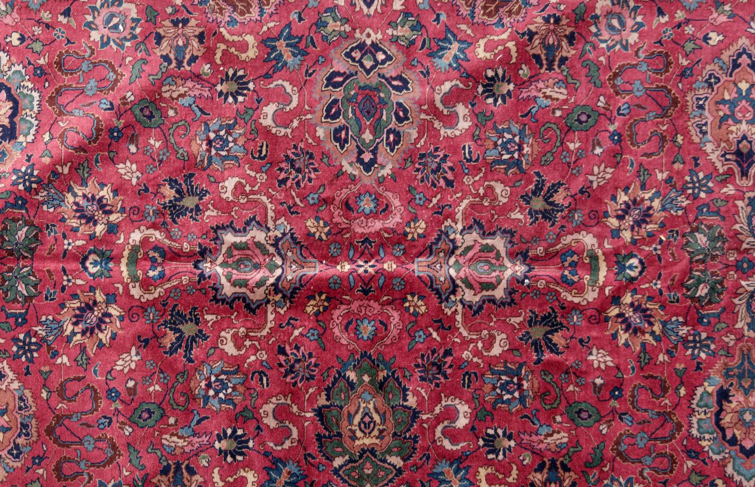 A Hamadan Wool Rug