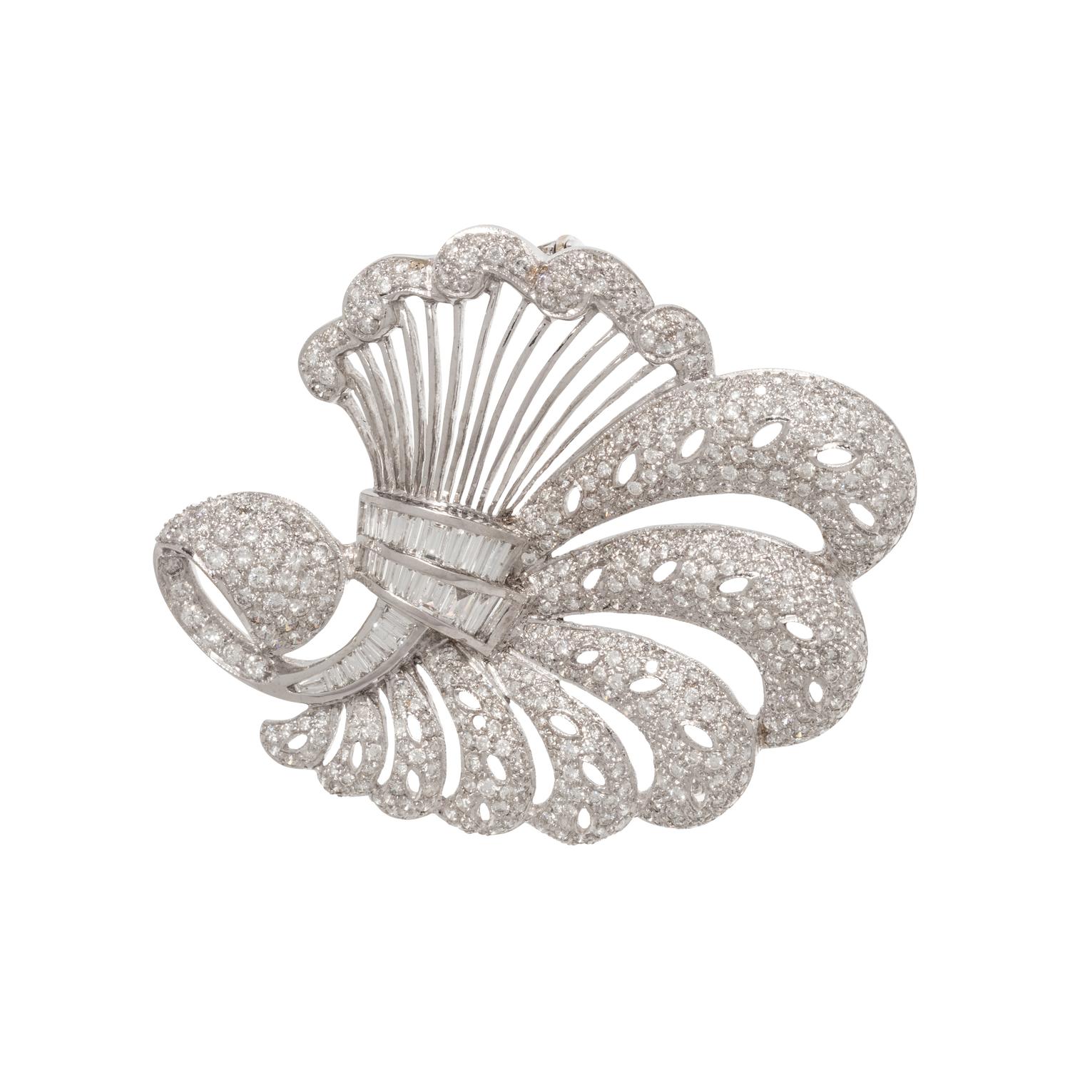 DIAMOND BROOCH