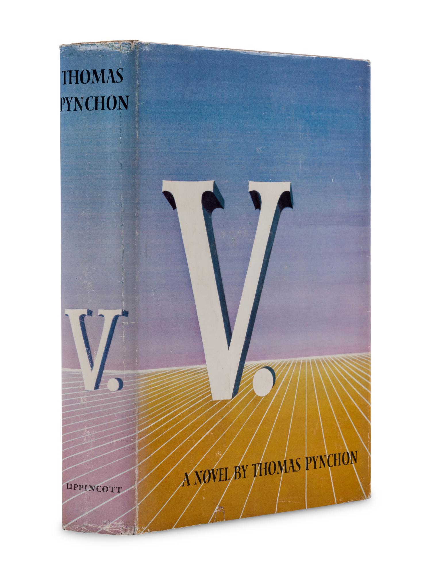 PYNCHON, Thomas (b. 1937). V . Philadelphia and New York: J. B. Lippincott, 1963.