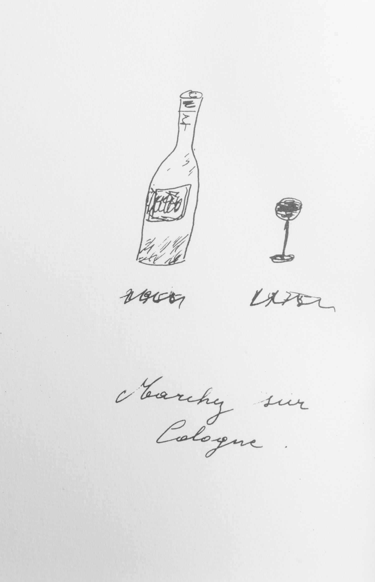 BROODTHAERS, MARCEL A group of four works.