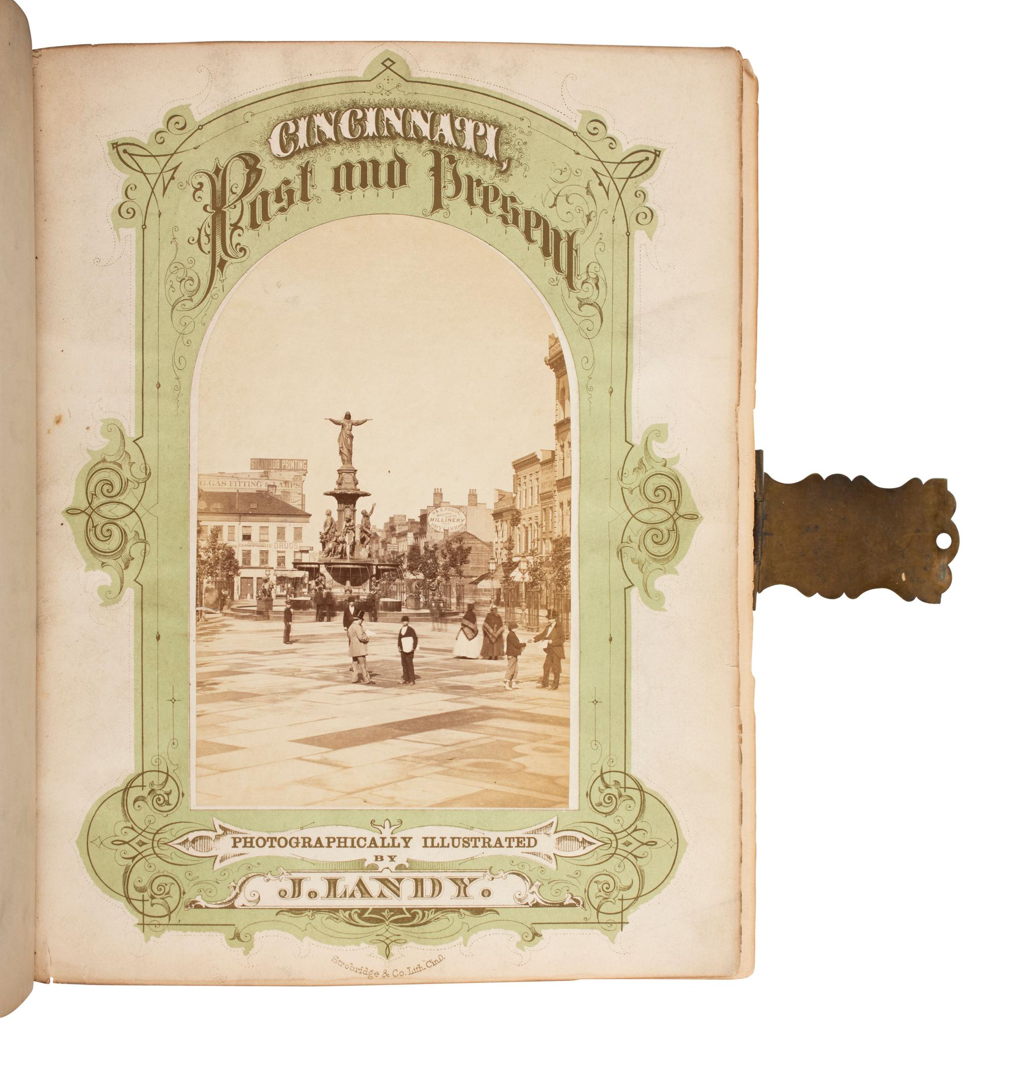 [AMERICANA]. 2 photographically illustrated books feat. prominent Chicago and Cincinnati figures.