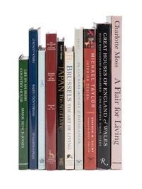 A Collection of Books Pertaining to Interior Design