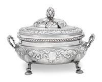 A Georgian Silver Tureen and Cover