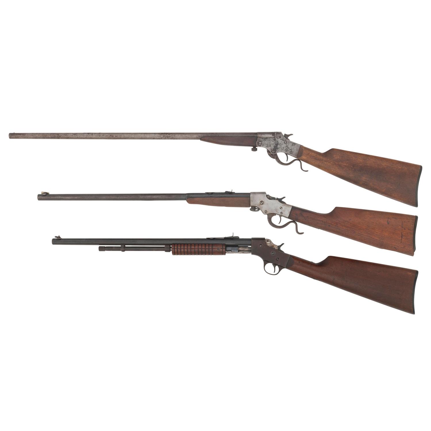 **Lot of 3 Stevens Rifles