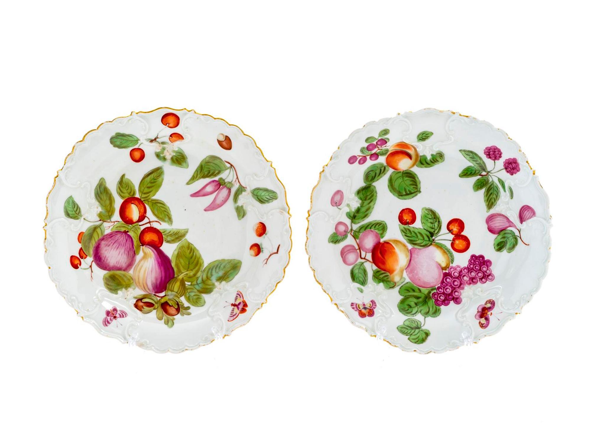 Two Chelsea Porcelain Deep Dish Bowls — CIRCA 1760