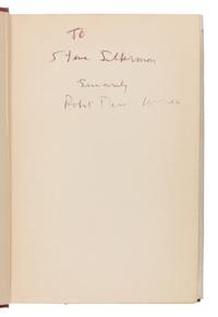 Warren, Robert Penn (1905-1989). All The King's Men . New York: Harcourt, Brace and Company, 1946.