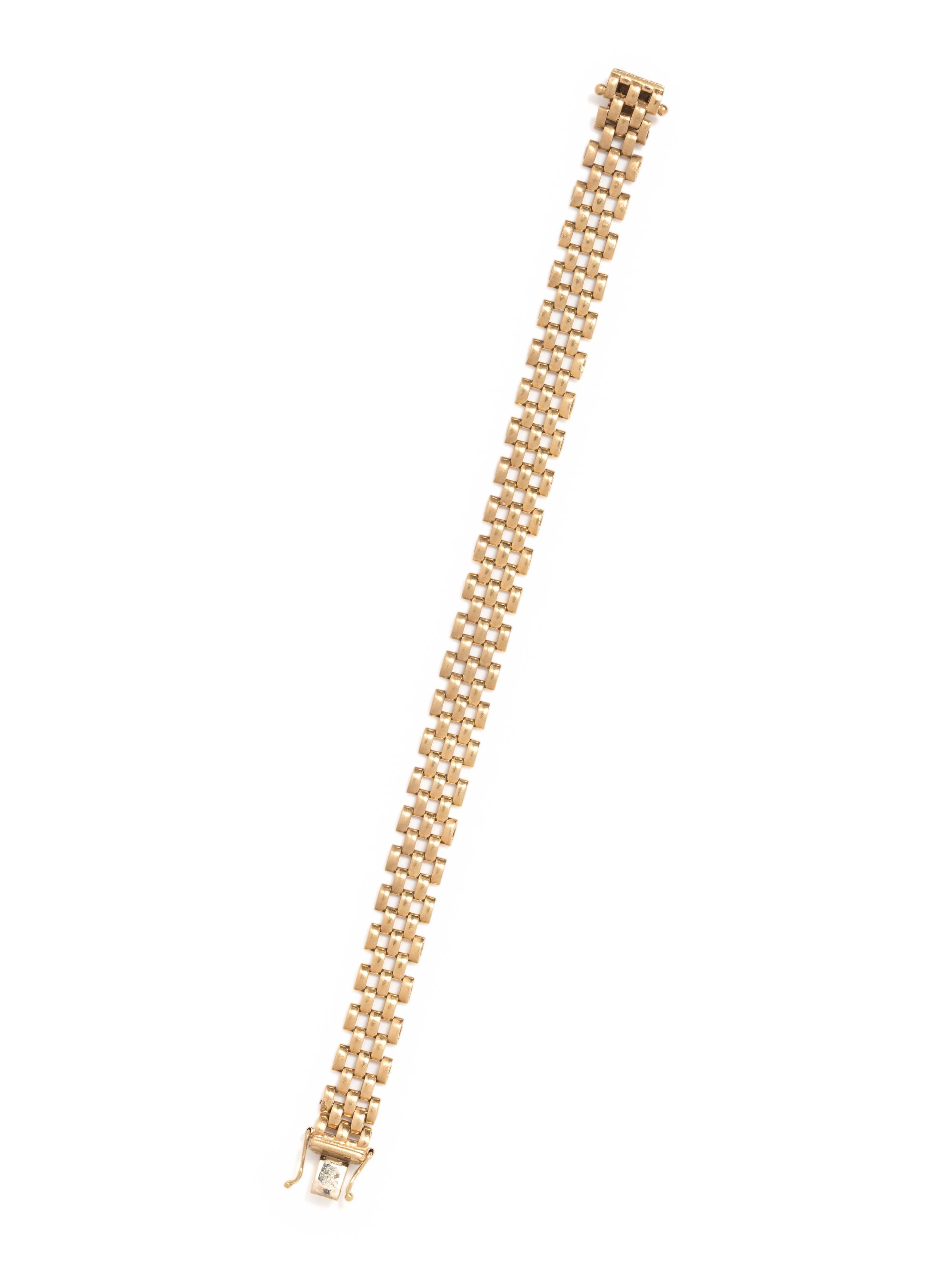 YELLOW GOLD BRACELET