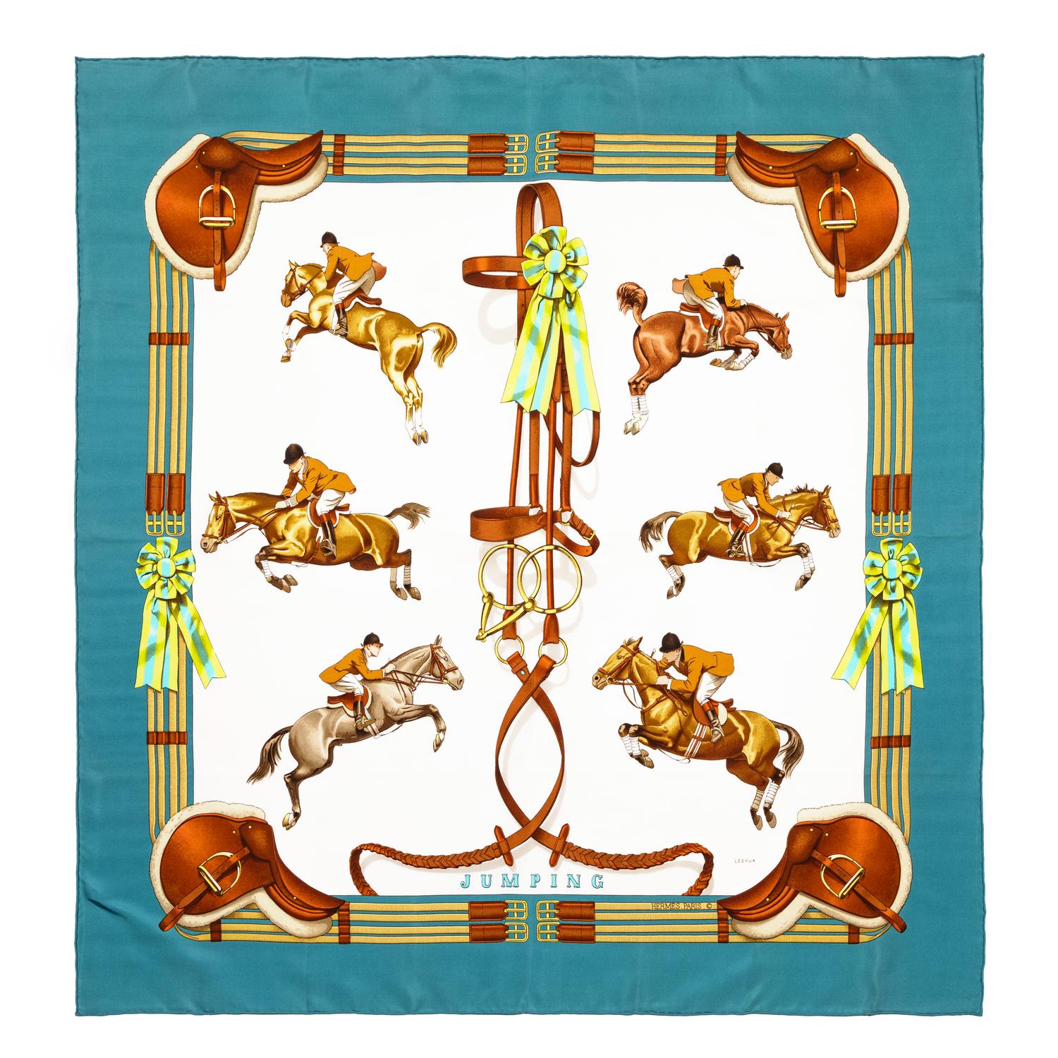 Hermès 90cm Silk Scarf