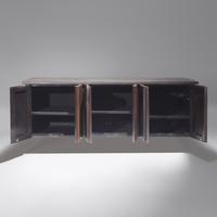 Phillip Lloyd Powell (American, 1919–2008) — Wall-Mounted Cabinet with Slate Top, c. 1970
