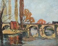 The Bridge of Poissy , 1923