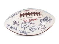 A Large Group of Chicago Bears Signed Autograph Items Including Dan Hampton and William Perry