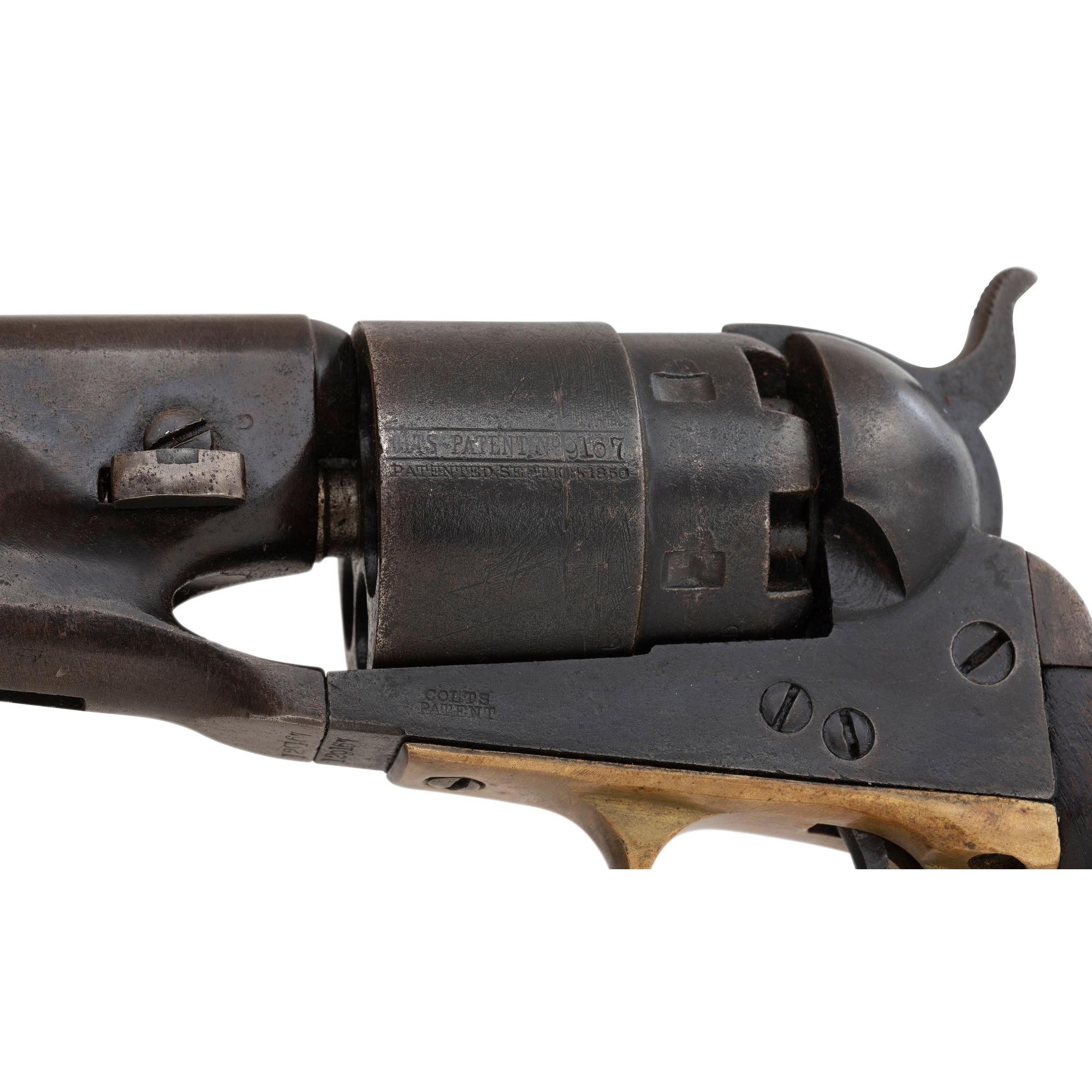 Martial Colt Model 1860 Army Revolver Issued to the 4th KY Cavalry