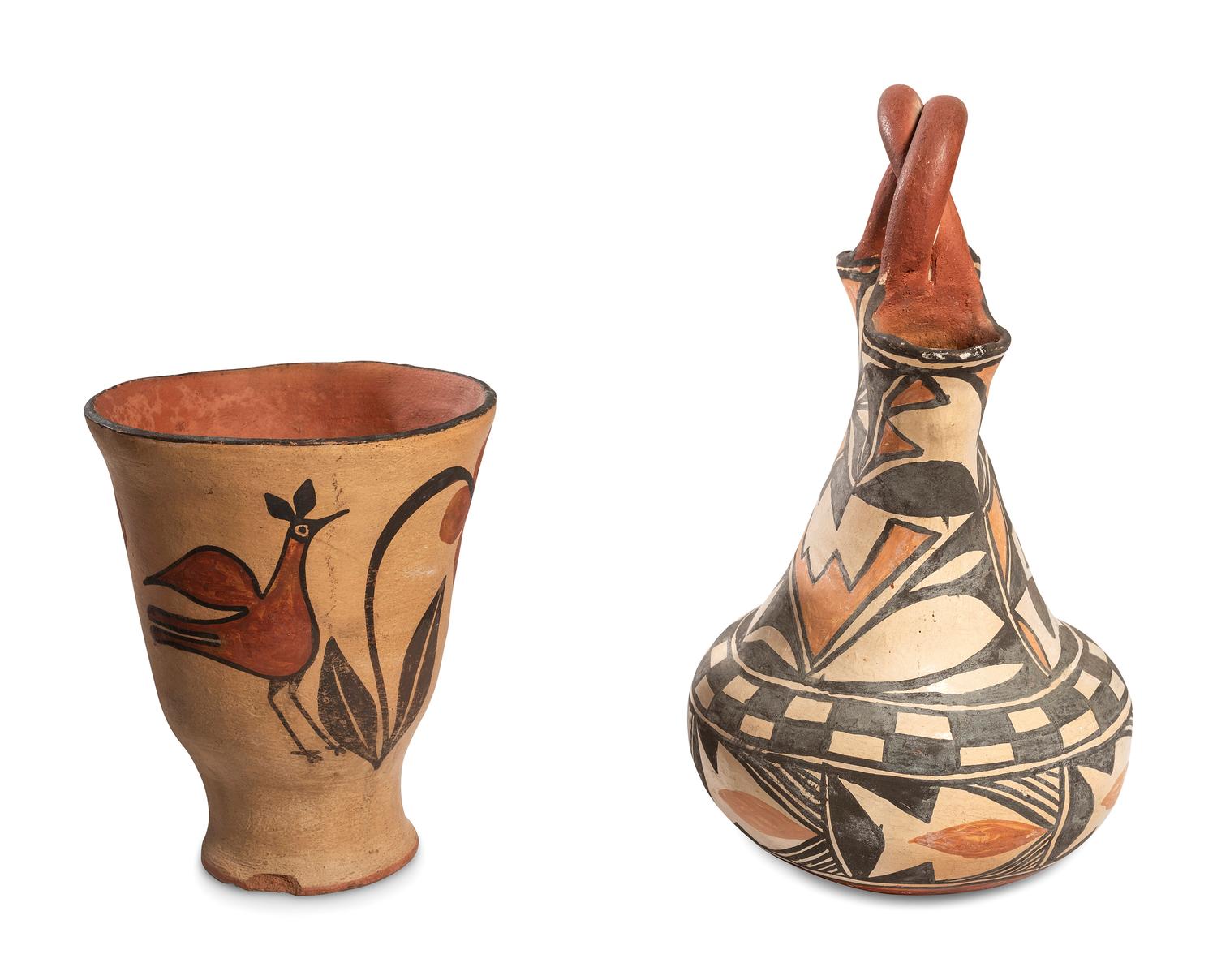 Acoma and Kewa Pottery