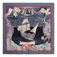 Three Hermès 90cm Silk Scarves