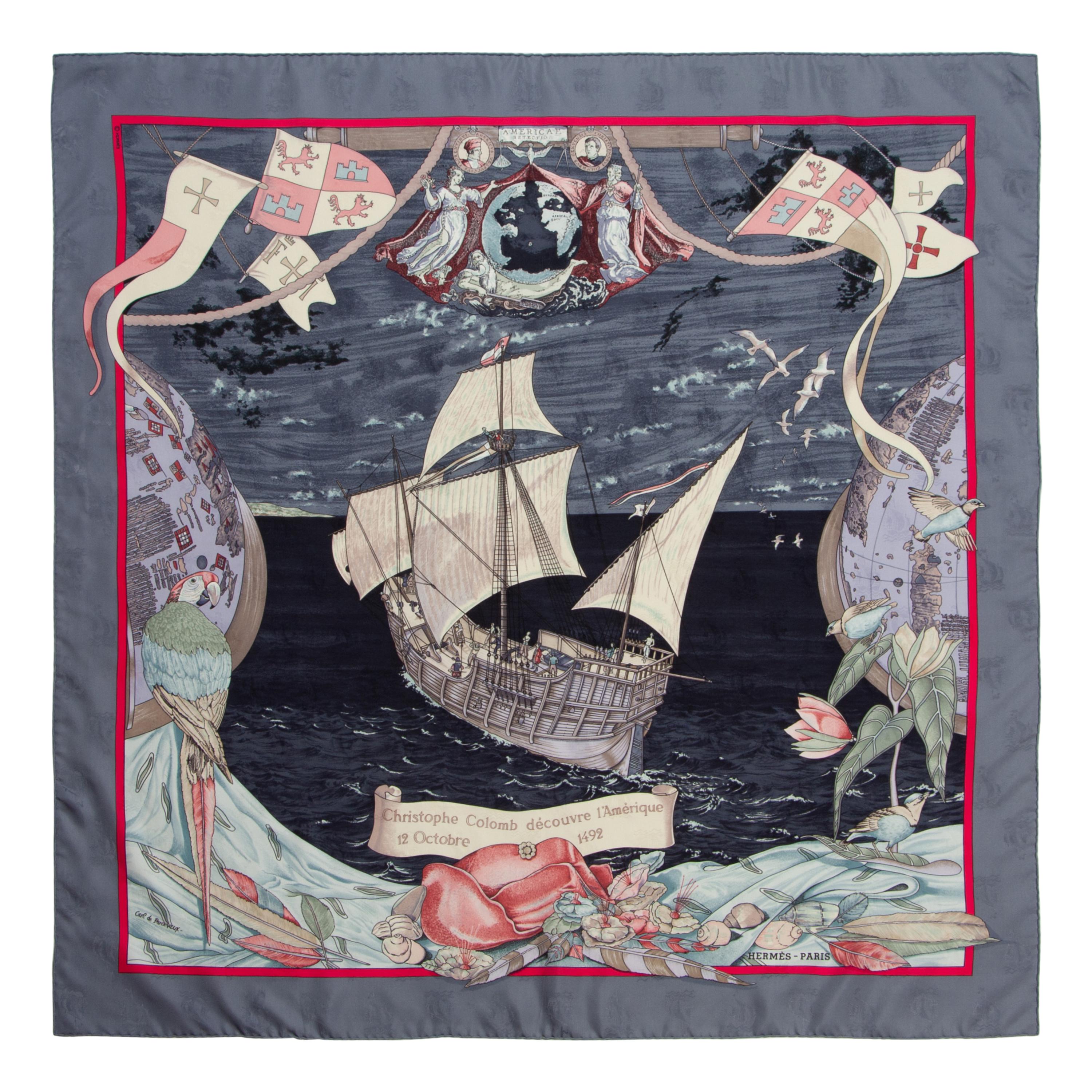 Three Hermès 90cm Silk Scarves