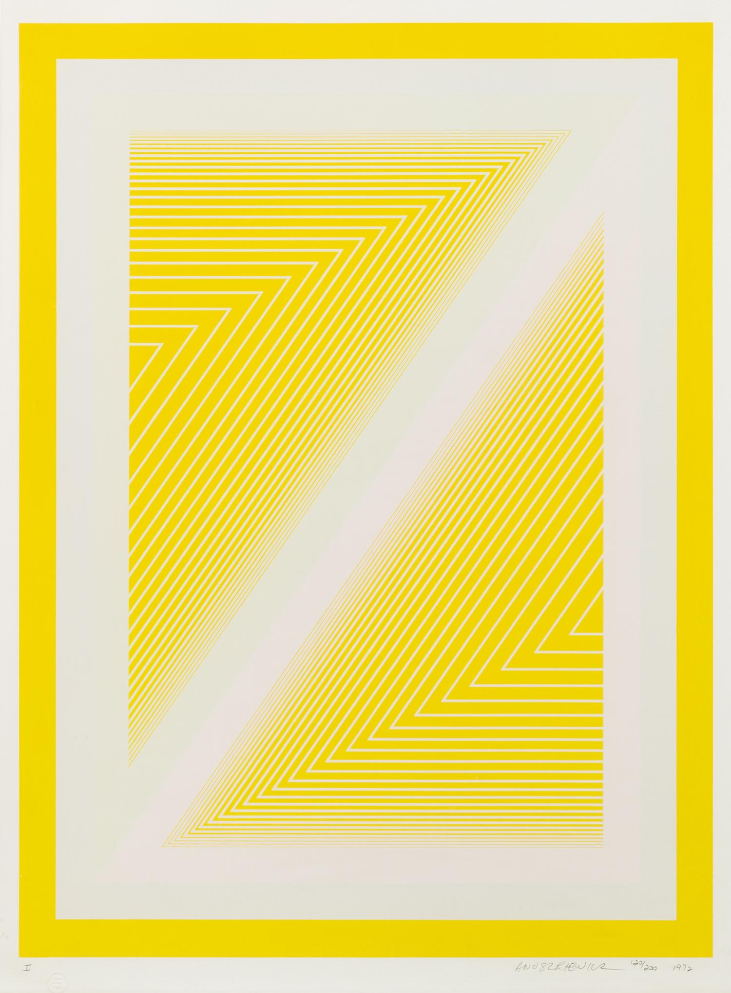 Richard Anuszkiewicz, (American, b. 1930), Sequential I, 1972