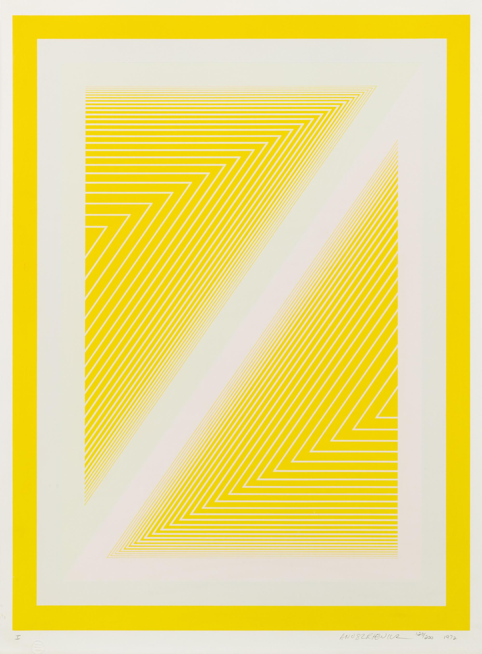 Richard Anuszkiewicz, (American, b. 1930), Sequential I, 1972