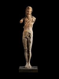 A Hellenistic Terracotta Satyr