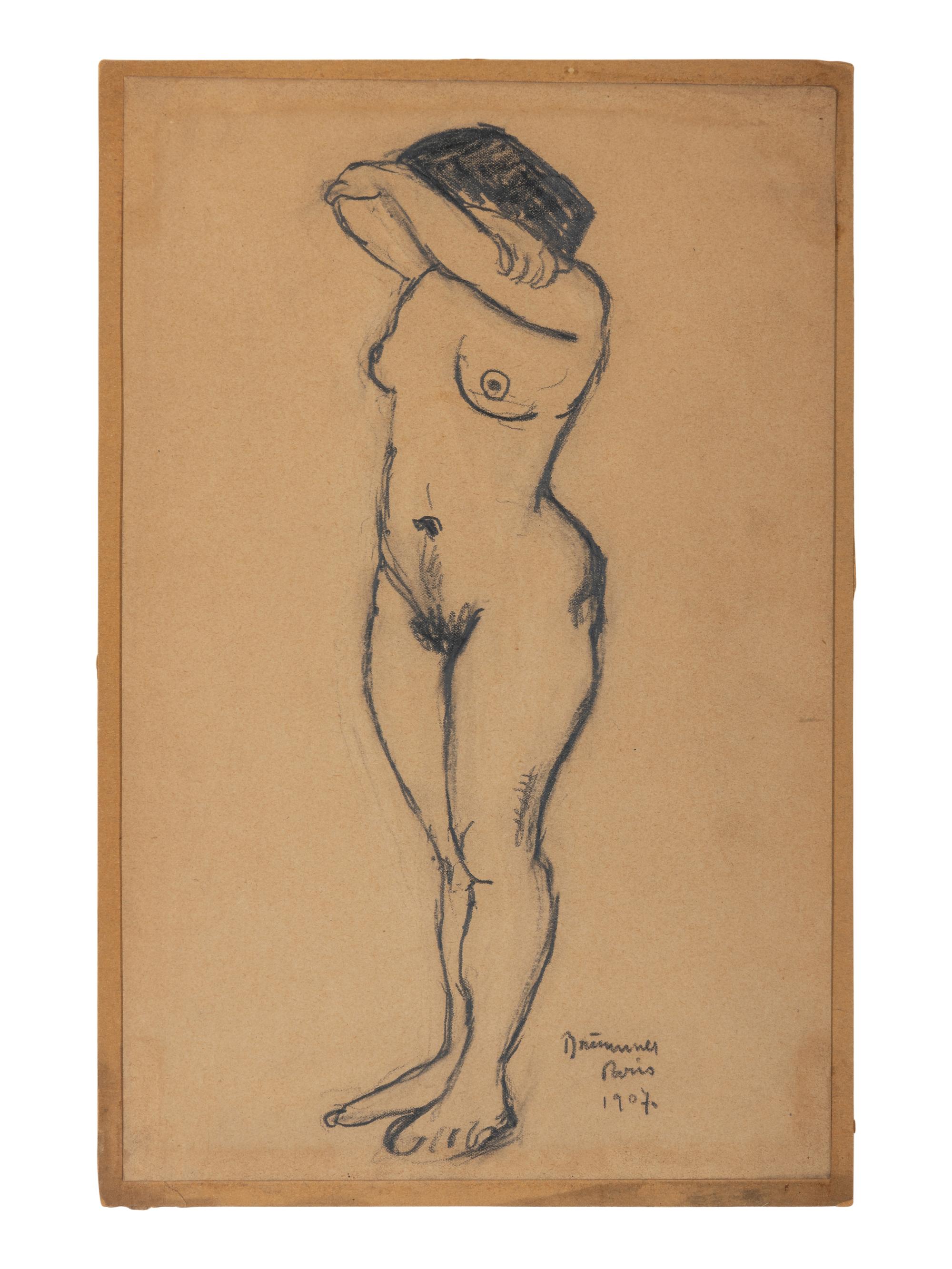 A Set of 15 Framed Figure Studies by Joseph Brummer