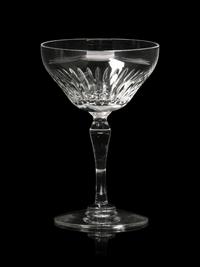 An Assembled Cut Glass Stemware Service