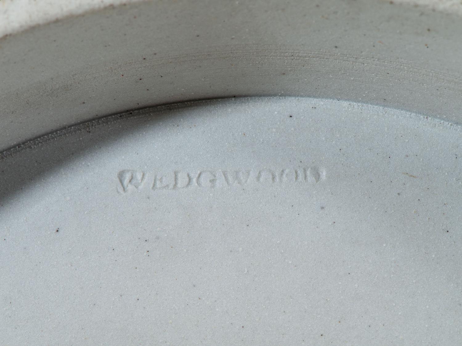 Three Wedgwood Blue Jasperware Jardinieres