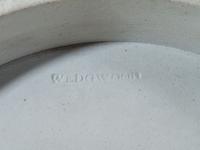 Three Wedgwood Blue Jasperware Jardinieres