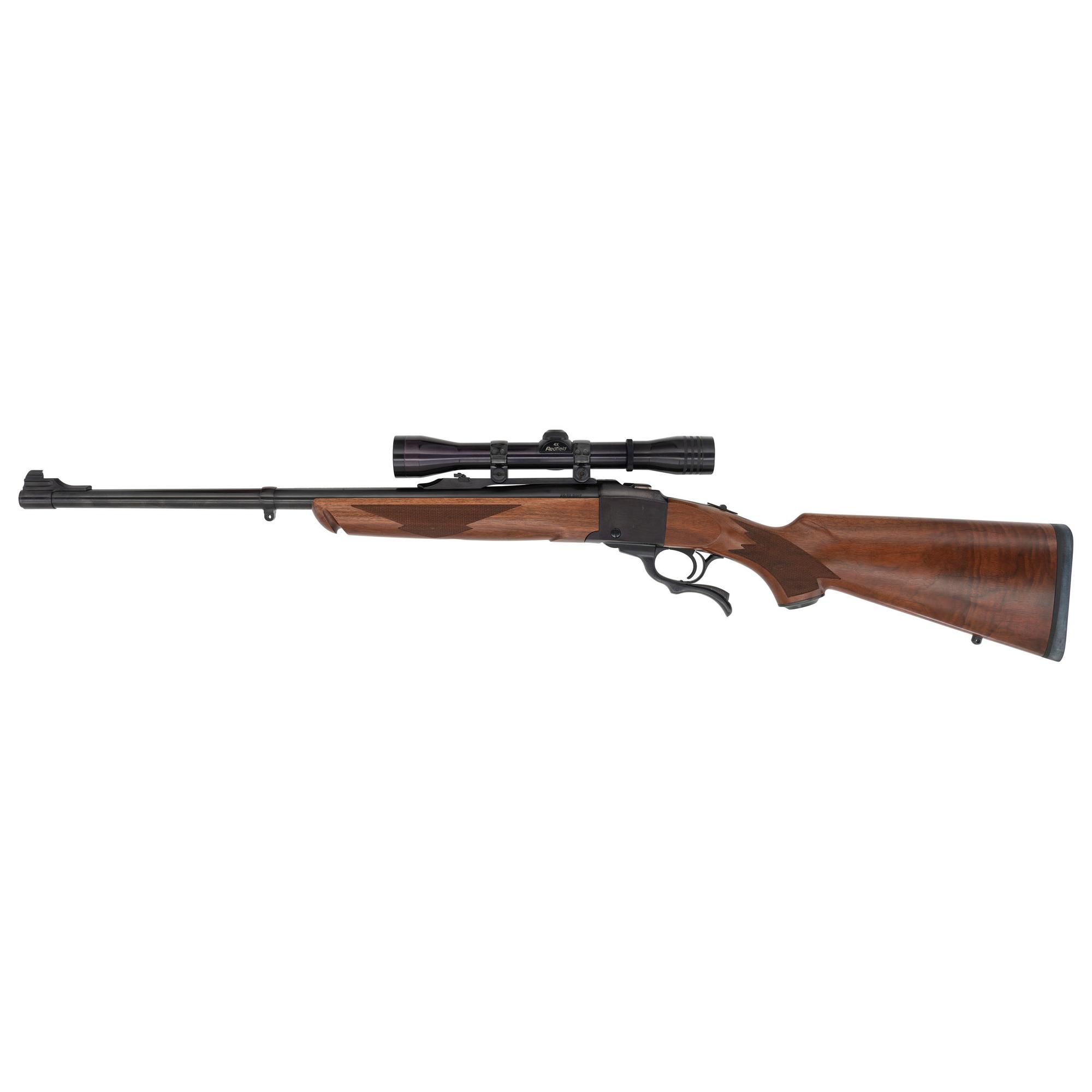 *Ruger No. 1 Falling Block Rifle in .45-70 with Redfield Scope