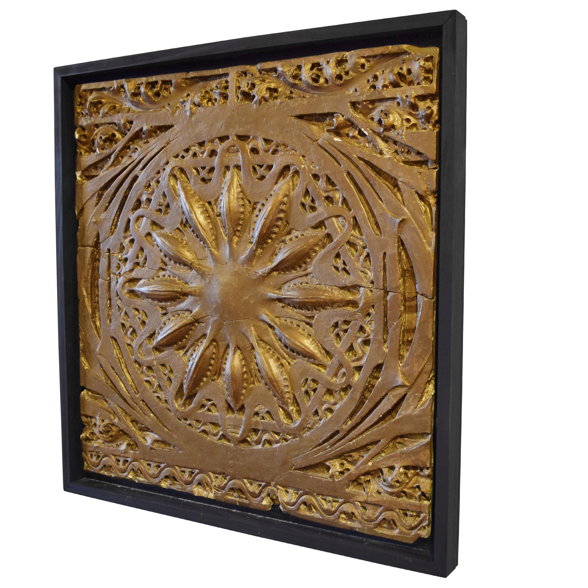 A Louis Sullivan Designed Panel from the Garrick Theater by Adler & Sullivan 29.5" W x .5" D x 30.25" H — United States, 1891